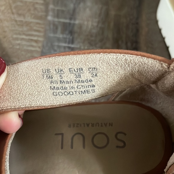 Comfortable women’s wedge sandals size 7.5 - Picture 5 of 5